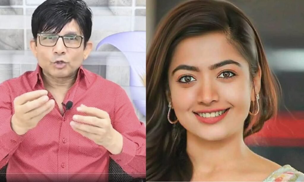KRK on Rashmika Mandanna: 'Even if you don't know acting, you get work in Bollywood, target on Rashmika