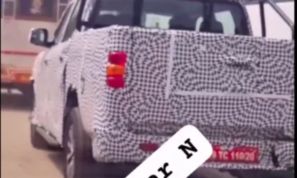 First glimpse of Mahindra Scorpio N Pickup Truck surfaced in India, big concern for Toyota