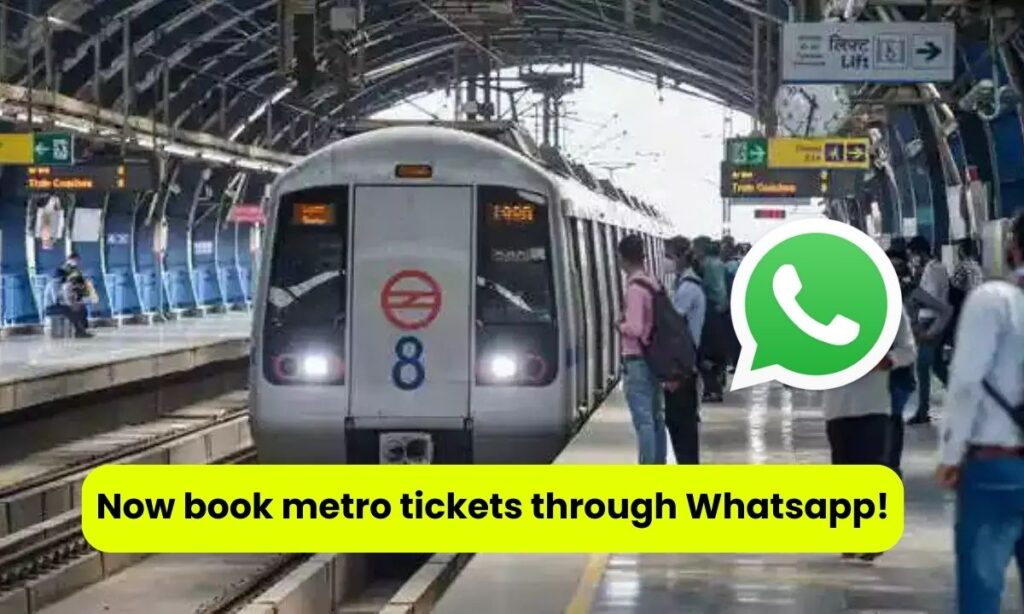 Metro Rides Through Whatsapp: Now book Metro tickets through Whatsapp!