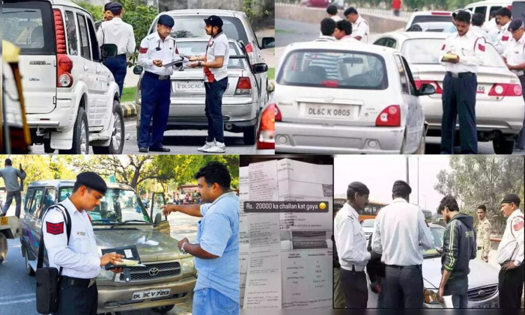 Now there will be a fine of Rs 20,000 for driving these vehicles in Delhi, bikes are also in this list