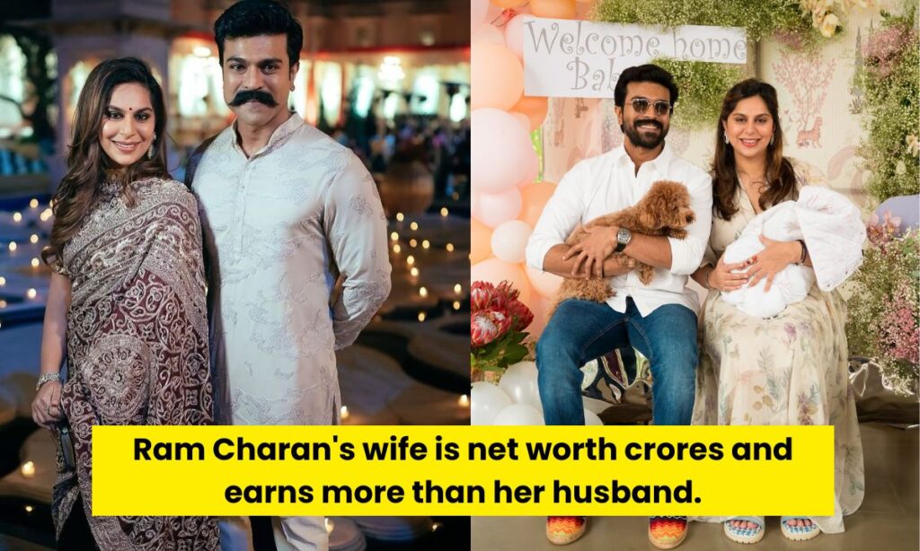 Ram Charan Wife: Ram Charan's wife is worth crores, earns more than her husband, read full details!