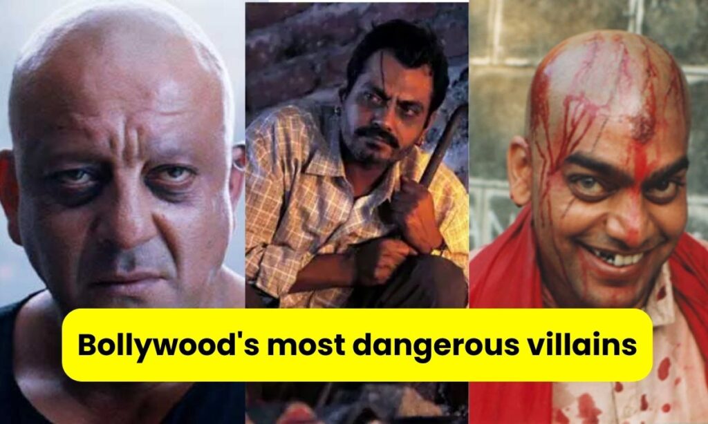 Top Villains In Bollywood Movies Seeing these villains of Bollywood, even the elders break a sweat!