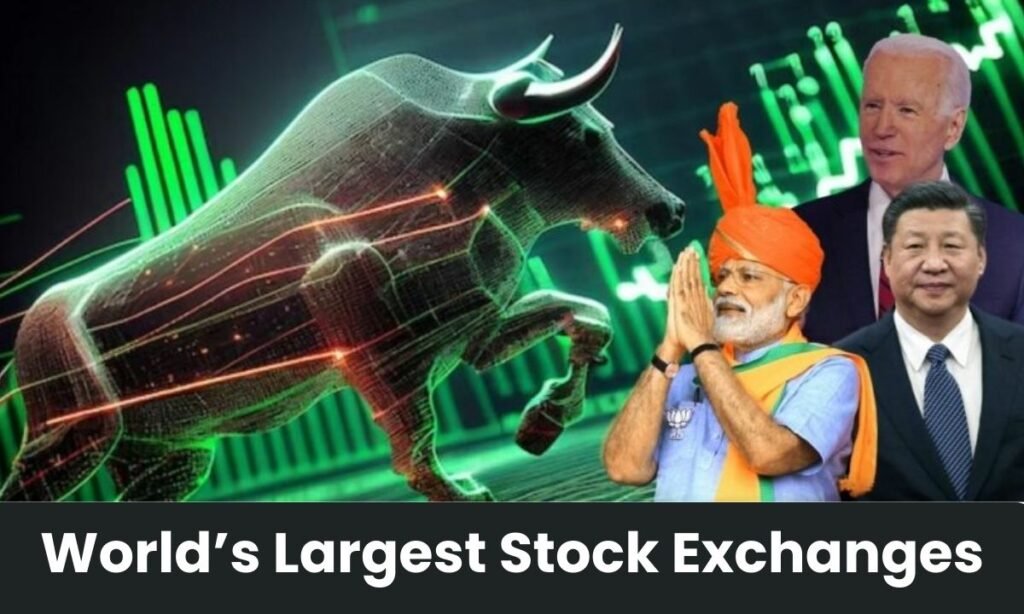 World’s Largest Stock Exchanges – India's stock market is now ranked fifth globally.