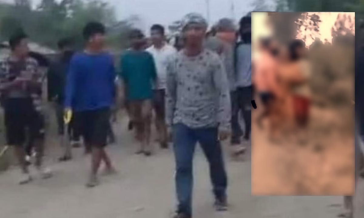 A video of Manipur women being paraded appears online; the chief executive calls it a crime against humanity