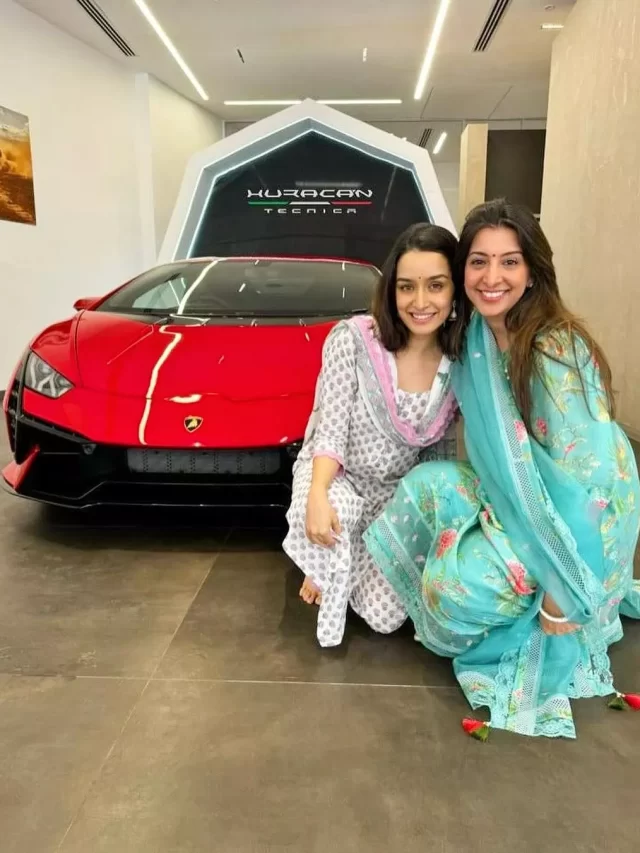 Actress Shraddha Kapoor Buys Brand New Lamborghini