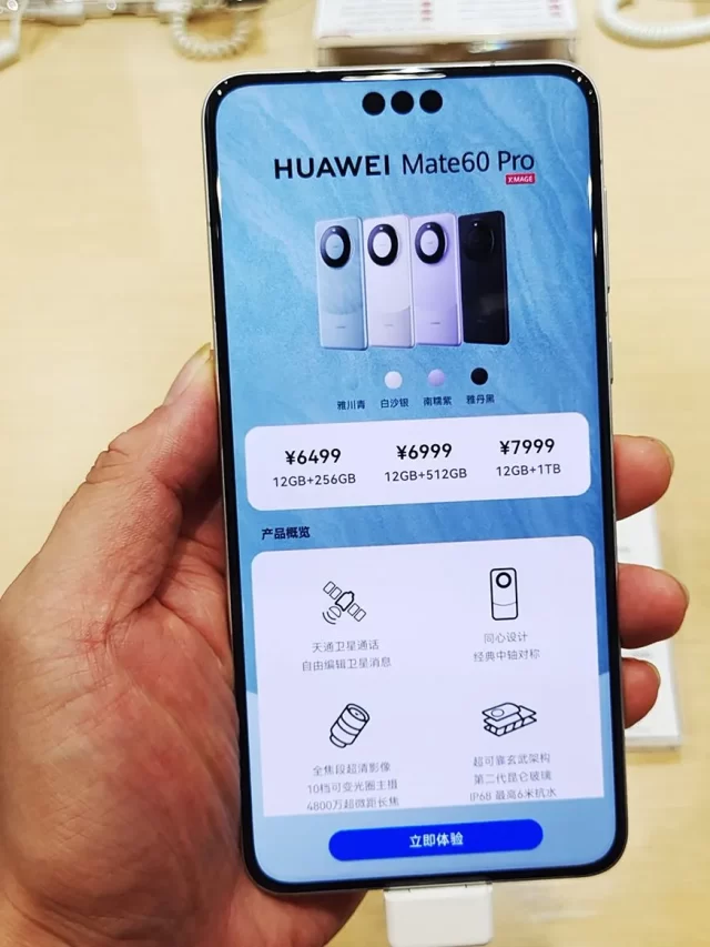 Huawei Mate 60 Pro: A Triple Camera Phone That’s Perfect for Content Creators