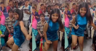 Viral video : Girl dances in a crowded train, but the internet is unimpressed