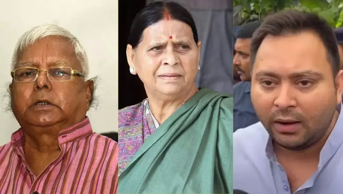 Lalu Prasad Yadav, Rabri Devi, and Tejashwi Yadav are granted bail in the Railway Jobs scandal by a Delhi court.