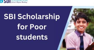 SBI Asha Scholarship SBI Scholarship for poor students