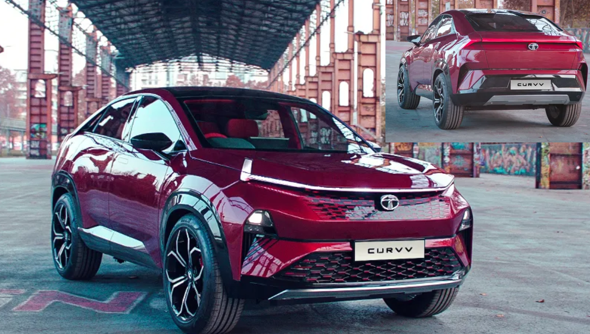 Tata Curvv was seen running on the roads, will create a stir with its advanced look, these will be the features