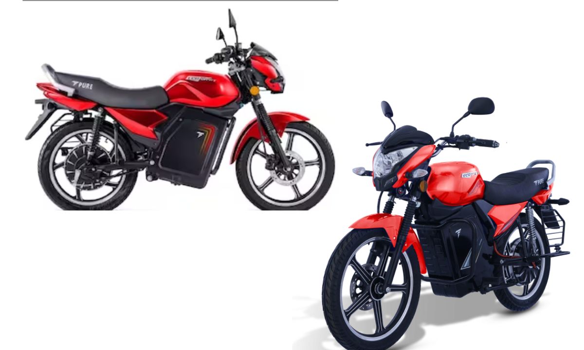 The 171-kilometer-range Pure EV evoDryft Electric Motorcycle, priced at under Rs 1.30 lakh.