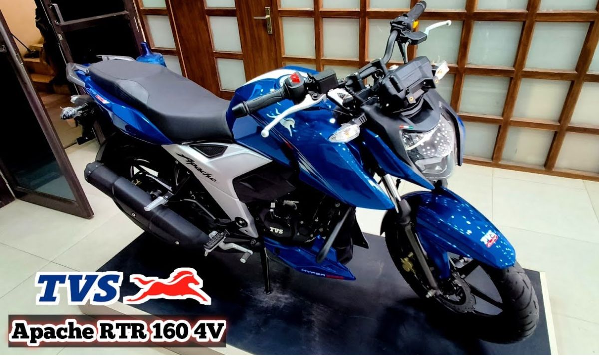 The TVS Apache RTR 160 4V is causing a stir thanks to its amazing appearance and fantastic features for this low price.