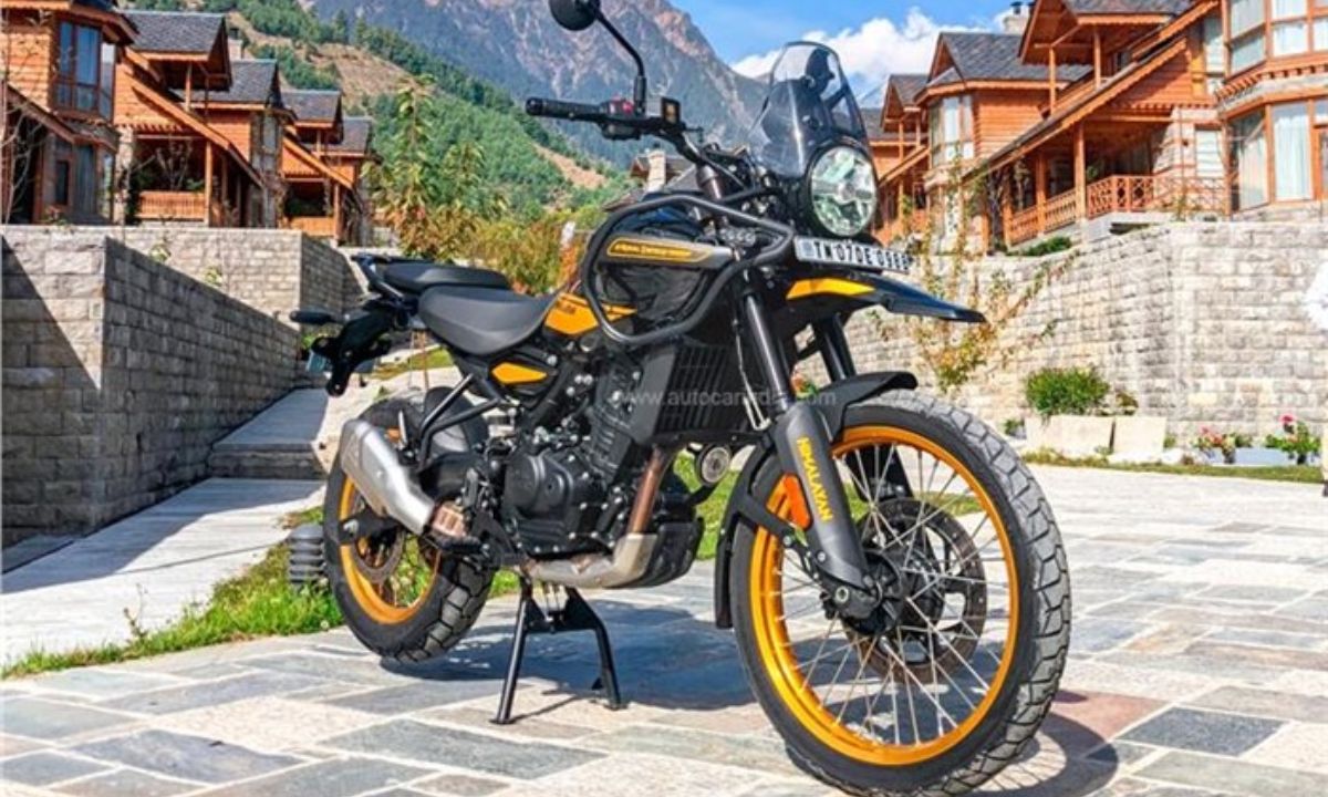 The launch date for the 2023 Royal Enfield Himalayan 450 has been announced; it will occur on this day.