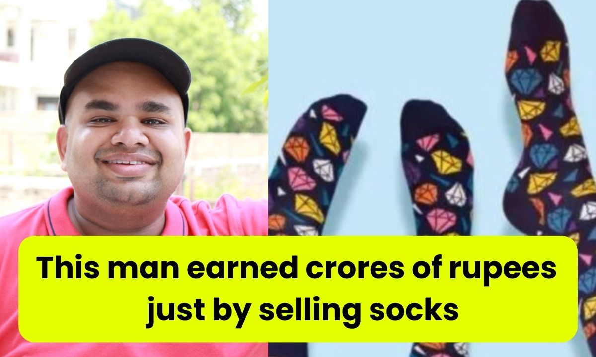 Thela Gaadi Story To everyone's astonishment, this man made millions of rupees this year solely from selling socks!