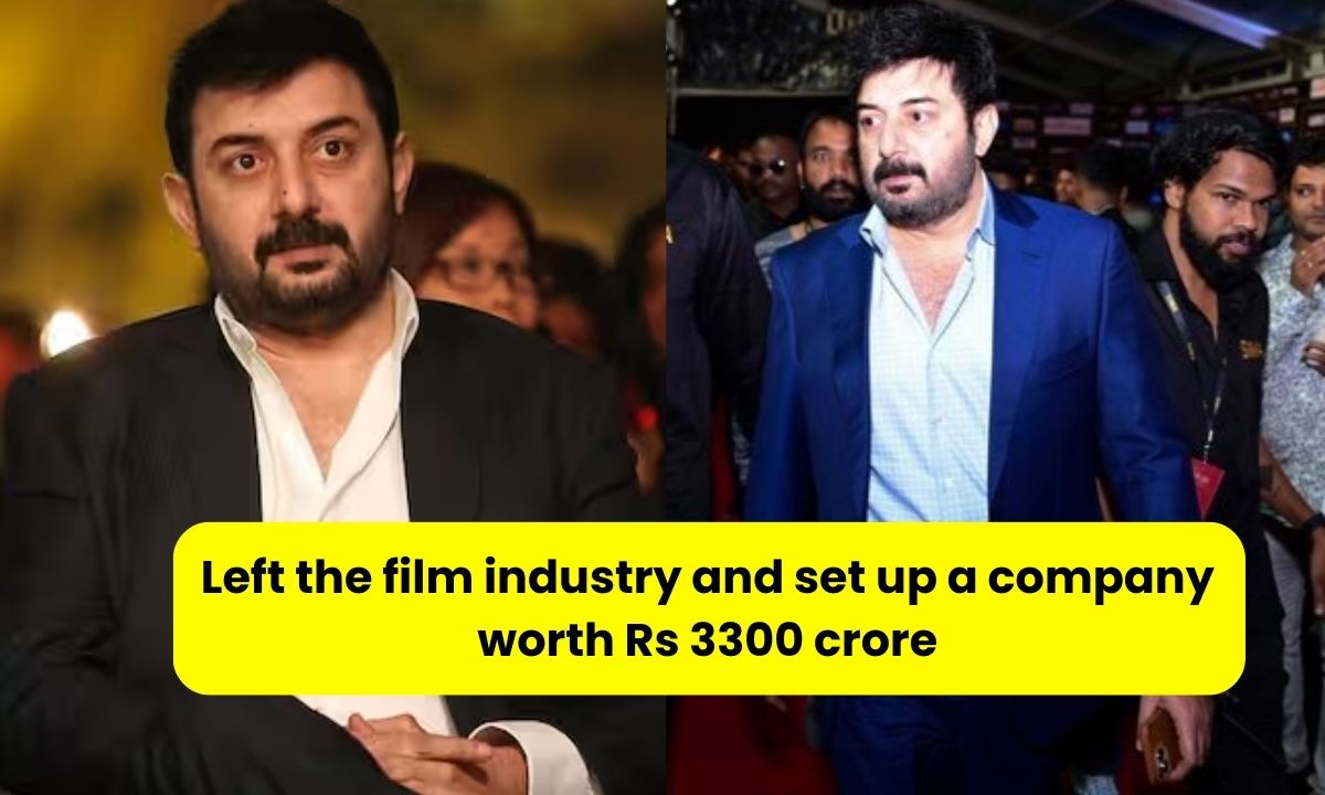 Arvind Swamy Success Story left the film industry to start a Rs 3300 crore enterprise.