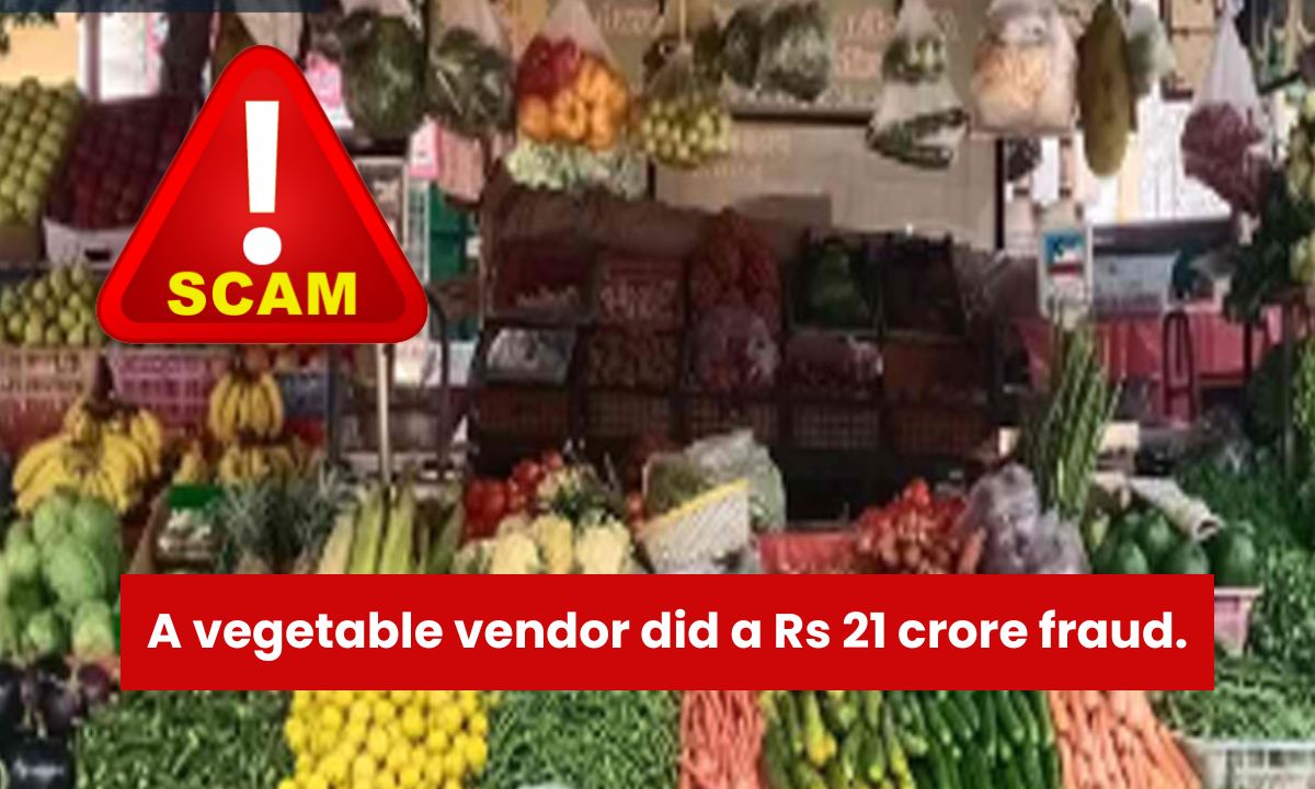 Rishabh Sharma Scam:- A vegetable vendor did a Rs 21 crore fraud.