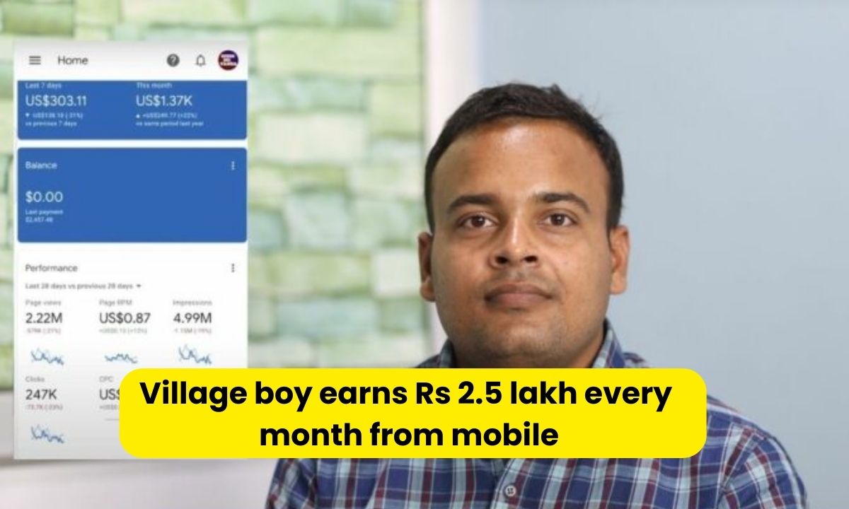 Ashutosh Singh Success Story: Village boy earns Rs 2.5 lakh every month from mobile