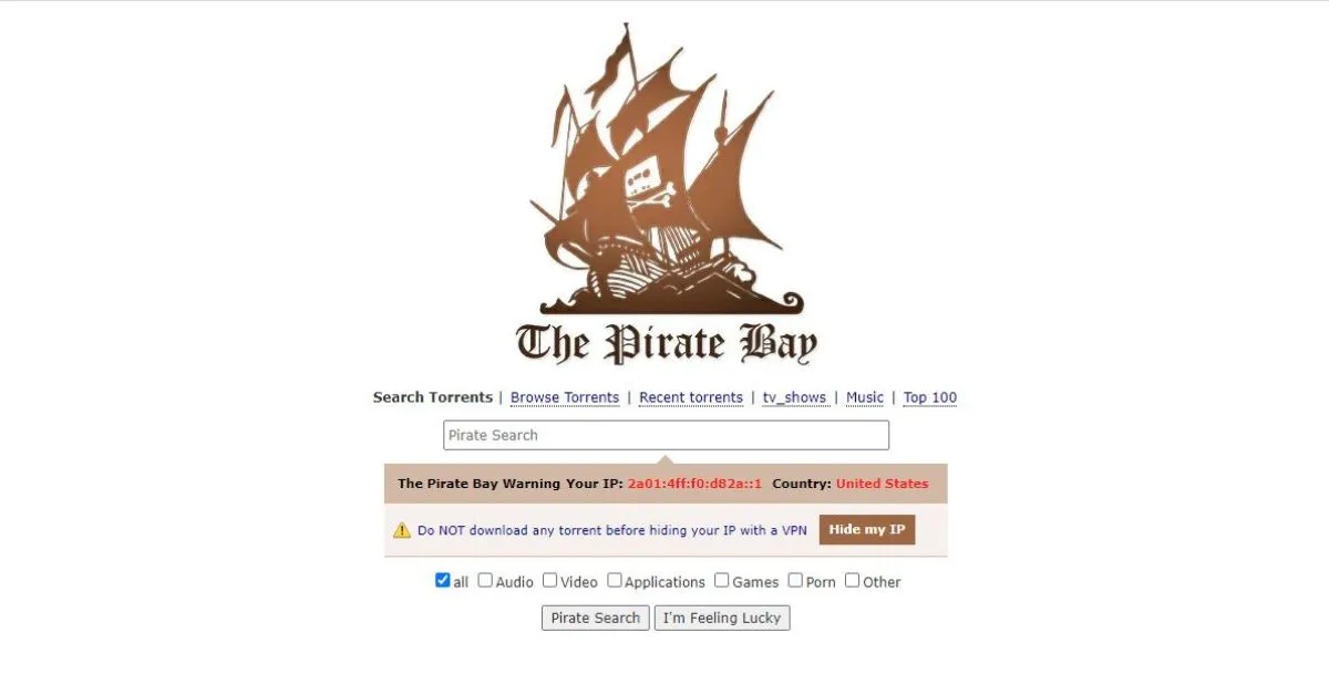 the pirate bay proxy list 2025