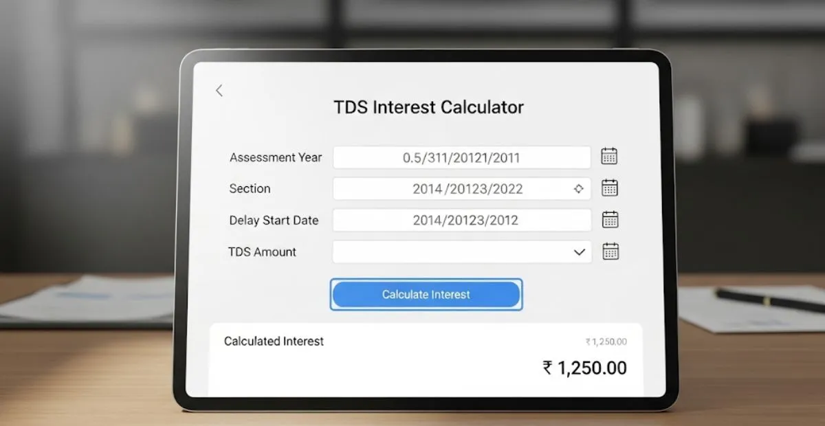 tds interest calculator